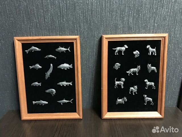 Подарок охотнику рыбаку набор картин