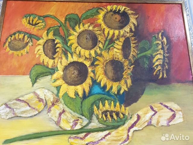 Картина маслом на холсте натюрморт