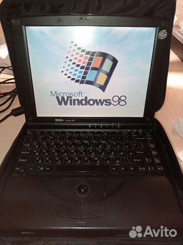 Раритет Ноутбук dell latitude XPi