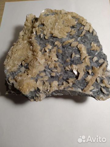 Кальцит на кварце