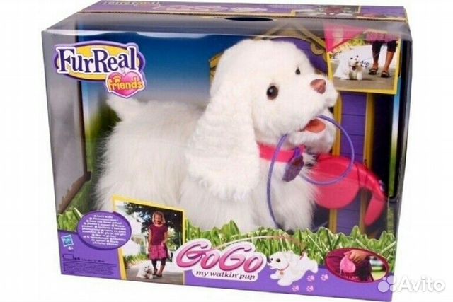 Интерактивный щенок gogo furreal