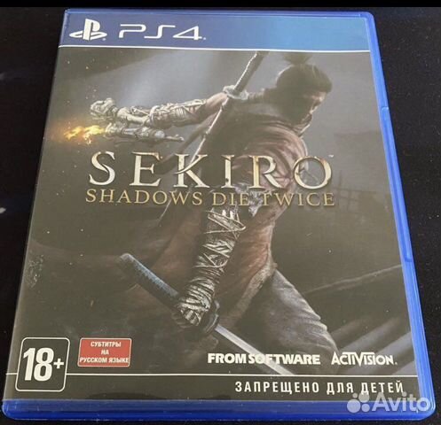Sekiro shadows die twice ps4 купить в Брянске | Бытовая электроника | Авито