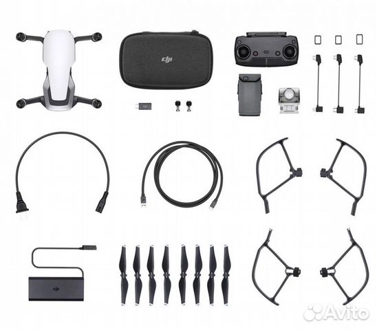 Dji mavic air fly комплектация (читайте описание)