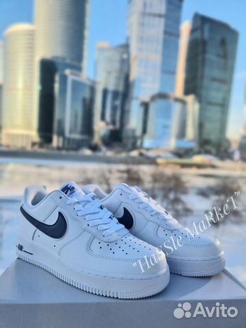 Кроссовки Nike Air Force 1 White/Blue