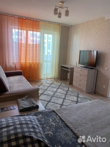

1-к. квартира, 40 м², 2 кровати