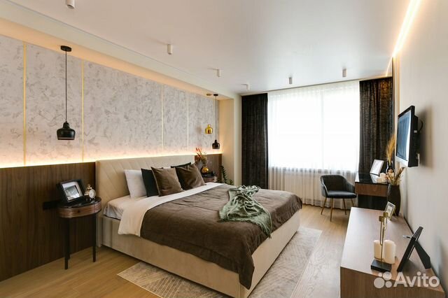 

2-к. квартира, 42 м², 2 кровати