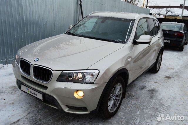 BMW X3 2.0 AT, 2012, 252 000 км