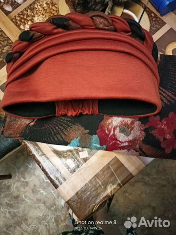 Комплект шапка и шарф(снуд)