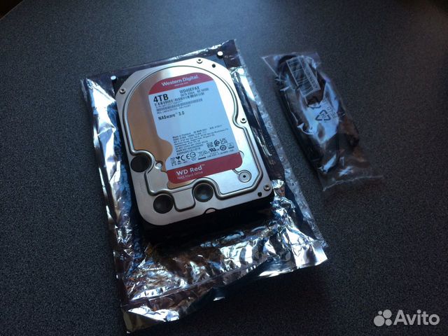 Жесткий диск 4TB western digital RED NAS