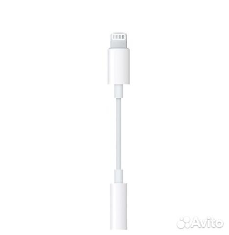 Переходник Apple с Lightning (8-pin) на Jack 3,5mm