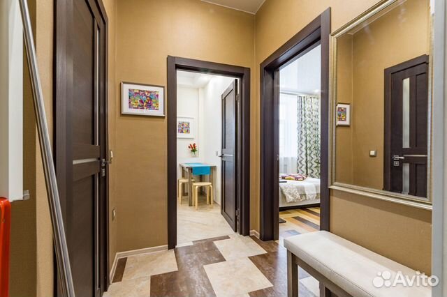 

1-к. квартира, 39 м², 2 кровати