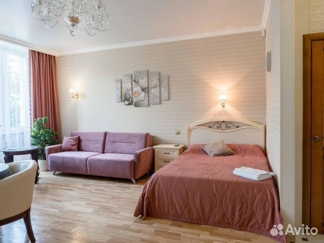 

Квартира-студия, 42 м², 1 кровать
