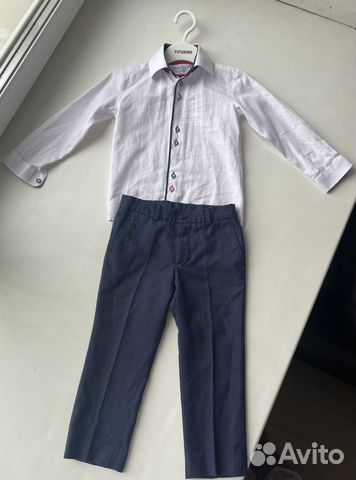 Костюм 104 рубашка и брюки для мальчика