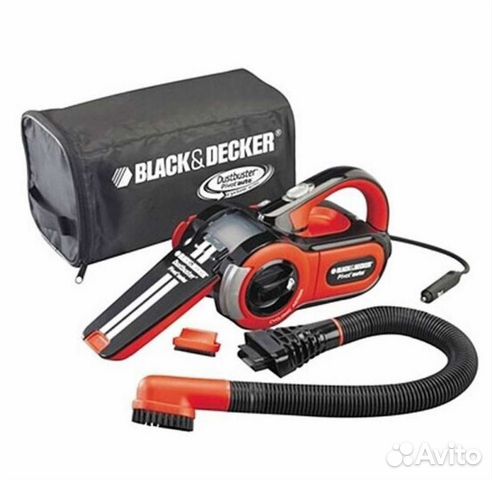 Пылесос автомобильный black+decker PAV1205
