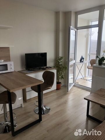 

Квартира-студия, 28 м², 2 кровати