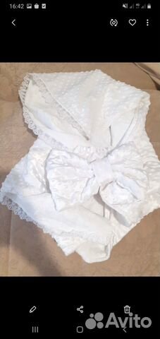 Конверт, одеяло на выписку, новое