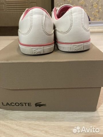 Кроссовки кеды lacoste для девочки