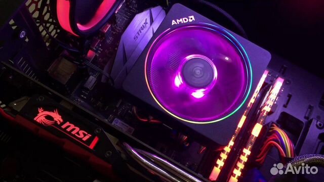 Кулер AMD wraith prism