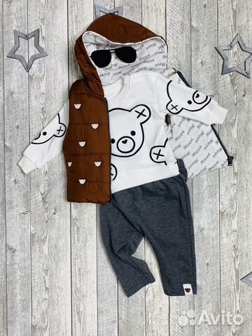 Костюм для мальчика с жилеткой