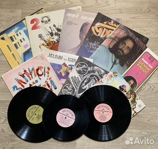 Пластинки СССР