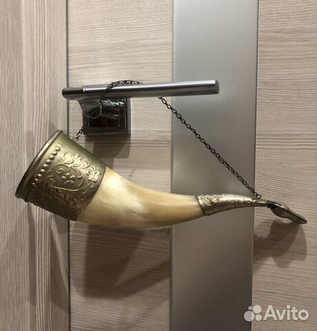 Рог Мельхиор СССР винтаж