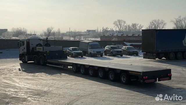 Полуприцеп трал (тяжеловоз) Juterborg 985244, 2024