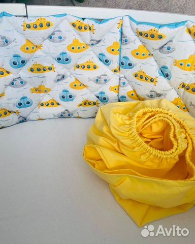 Бортики в кроватку новые