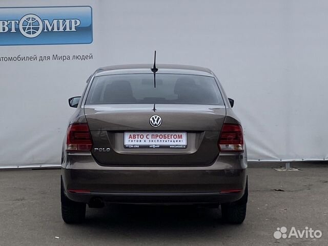 Volkswagen Polo 1.6 AT, 2017, 116 235 км