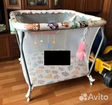 Манеж детский складной