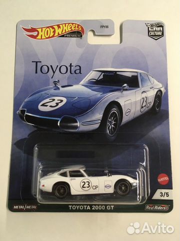 Hot Wheels Toyota 2000GT premium