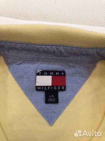 Поло tommy hilfiger