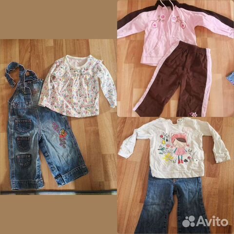 Детская одежда для девочек 74 - 80