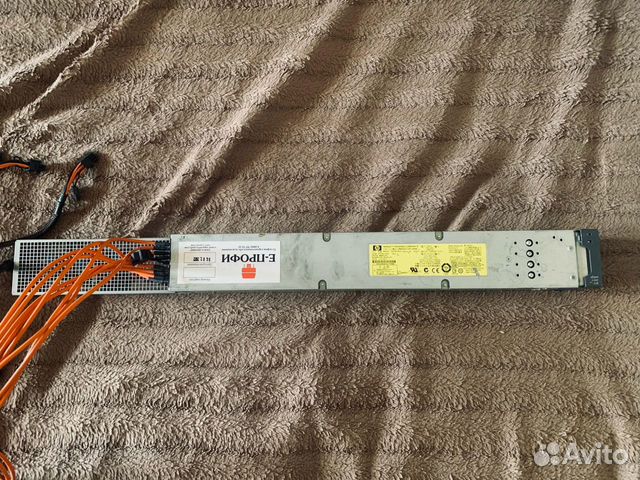 Серверный блок питания HP 2450W (8 карт 2х8пин)