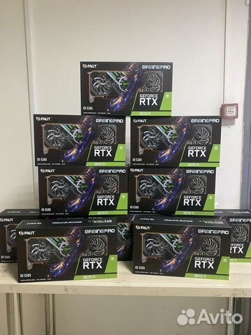 Видеокарта Palit RTX 3070 TI Gaming Pro 8 Gb Lhr