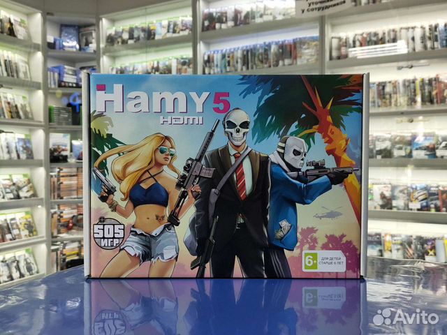 Hamy 5 hdmi GTA 505 встроенных игр