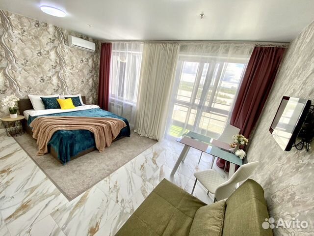 

Квартира-студия, 28 м², 2 кровати