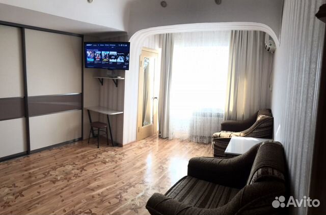 

1-к. квартира, 40 м², 4 кровати