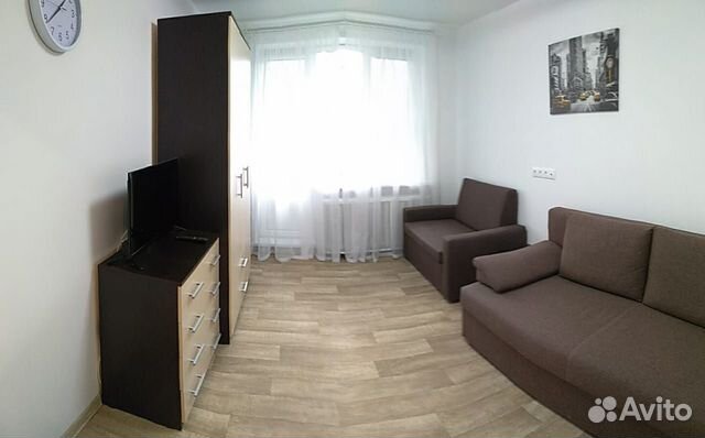 

1-к. квартира, 30 м², 2 кровати
