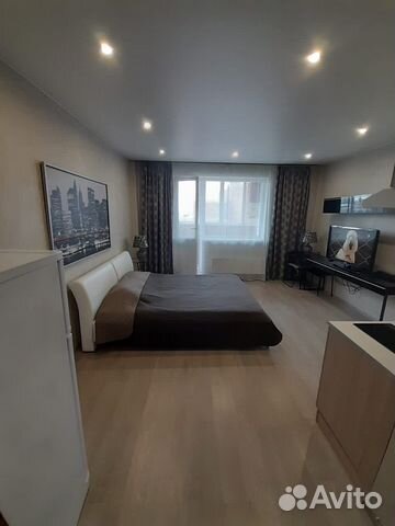 

Квартира-студия, 27 м², 1 кровать