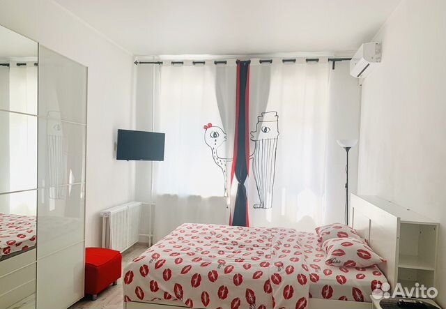 

1-к. квартира, 45 м², 2 кровати