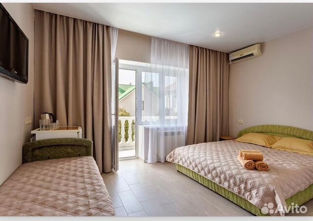 

1-к. квартира, 32 м², 2 кровати