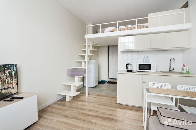 

Квартира-студия, 21 м², 2 кровати