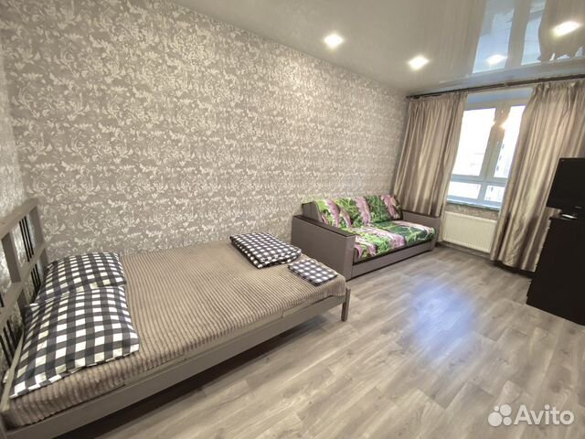 

1-к. квартира, 40 м², 2 кровати