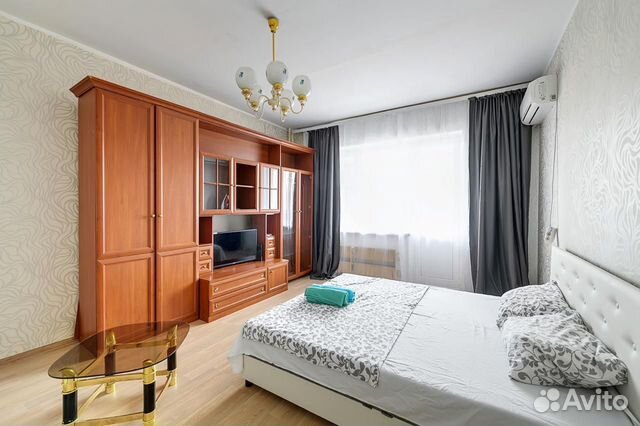 

1-к. квартира, 40 м², 2 кровати