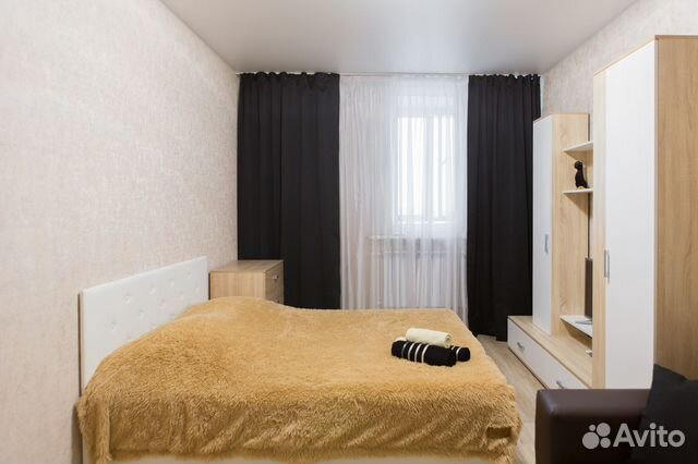 

1-к. квартира, 40 м², 2 кровати