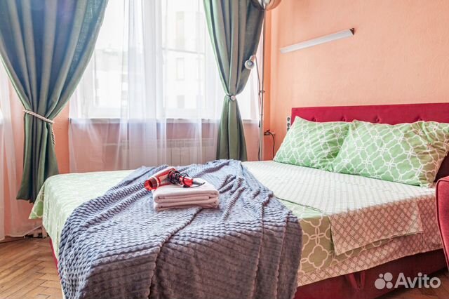 

Квартира-студия, 35 м², 2 кровати