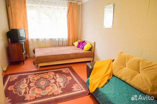 

1-к. квартира, 34 м², 2 кровати