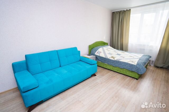 

1-к. квартира, 40 м², 2 кровати