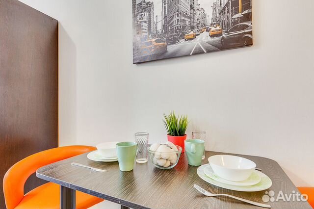 

1-к. квартира, 40 м², 2 кровати
