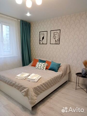 

1-к. квартира, 37 м², 2 кровати